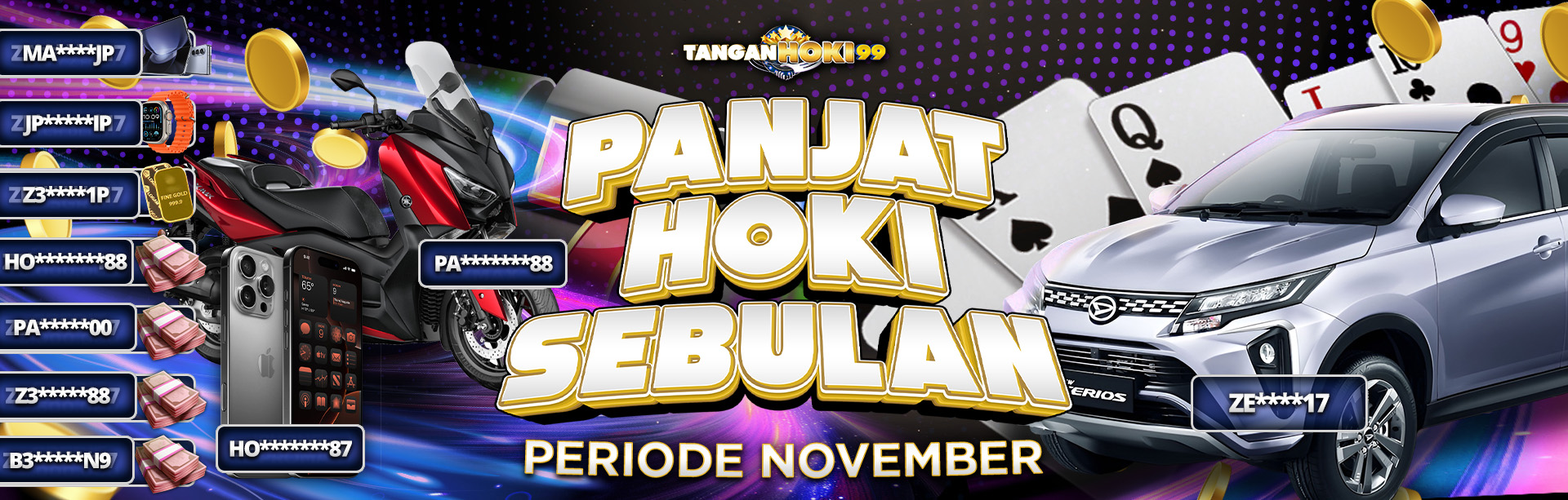 PANJAT HOKI SEBULAN NOVEMBER